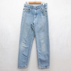 リー 90s ジーンズ テーパード ネイビー 実寸W31 | 古着