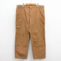 カーハート ペインターパンツ ダブルニー ブラウン 実寸W41 | 古着