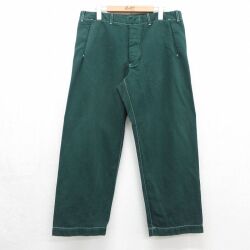 ラルフローレン 90s パンツ グリーン 実寸W35 | 古着