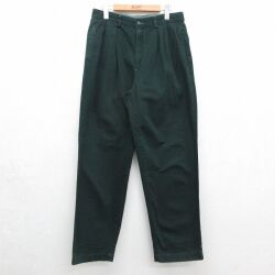 ラルフローレン 90s チノパン グリーン 実寸W31 | 古着