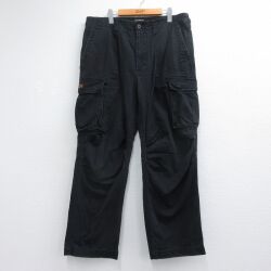ラルフローレン カーゴパンツ ブラック 実寸W36 | 古着