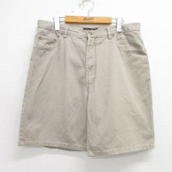 W36★古着 ルート66 ショート パンツ ショーツ メンズ 00年代 00s コットン ベージュ系 カーキ 24may09 中古 ボトムス 短パン ショーパン ハーフ