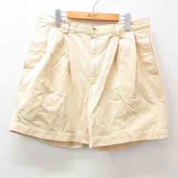 【50%OFF】ノーティカ 90s ショートチノパンツ イエロー W36 | 古着