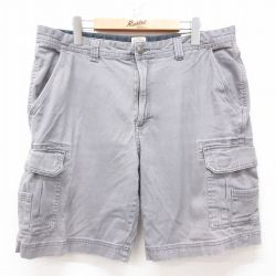W37★古着 レッドヘッド ショート カーゴ パンツ ショーツ メンズ グレー 25apr04 中古 ボトムス 短パン ショーパン