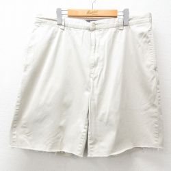 【50%OFF】W38★古着 ラルフローレン Ralph Lauren ブランド ショート チノ パンツ チノパン ショーツ メンズ 90年代 90s PHZLID コットン ベージュ カーキ 25apr05 中古 ボトムス 短パン ショーパン