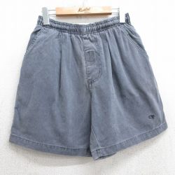 W28★古着 オーシャンパシフィック OP ショート パンツ ショーツ メンズ 90年代 90s ワンポイントロゴ コットン 濃グレー 25apr07 中古 ボトムス 短パン ショーパン ハーフ