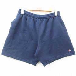 W30★古着 ジャージーズ ショート スウェット パンツ ショーツ メンズ 90年代 90s USA製 濃紺 ネイビー 25apr08 中古 ボトムス 短パン ショーパン