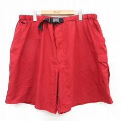 【20%OFF】W39★古着 セントジョンズベイ ショート パンツ ショーツ メンズ 00年代 00s 赤 レッド 【spe】 25apr09 中古 ボトムス 短パン ショーパン ハーフ