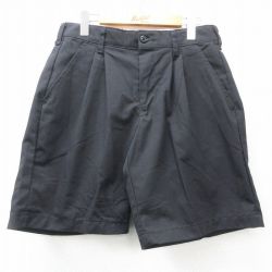 W30古着 レッドキャップ ショート ワーク パンツ ショーツ メンズ 00年代 00s 黒 ブラック 25apr19 中古 ボトムス 短パン ショーパン