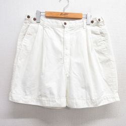 W34★古着 ドッカーズ ショート パンツ ショーツ メンズ 00年代 00s コットン 白 ホワイト 【spe】 25may20 中古 ボトムス 短パン ショーパン ハーフ