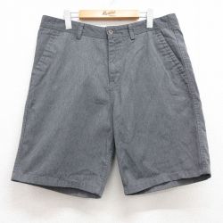 W30★古着 ショートパンツ 濃グレー W30 | 古着