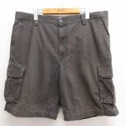W38★古着 ドッカーズ ショート パンツ ショーツ メンズ コットン グレー 25jun17 中古 ボトムス 短パン ショーパン ハーフ