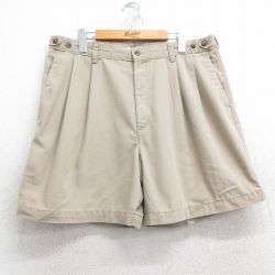 W36★古着 ドッカーズ ショート パンツ ショーツ メンズ 00年代 00s ダック地 コットン ベージュ カーキ 25jun18 中古 ボトムス 短パン ショーパン ハーフ