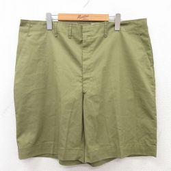 W40★古着 ビンテージ ショート ボーイスカウト パンツ ショーツ メンズ 70年代 70s 大きいサイズ タロン 緑 グリーン 【spe】 25jul05 中古 ボトムス 短パン ショーパン