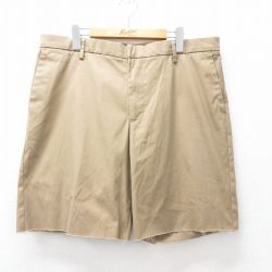 W37★古着 ドッカーズ ショート パンツ ショーツ メンズ ベージュ カーキ 25aug04 中古 ボトムス 短パン ショーパン ハーフ