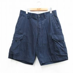 ラルフローレン カーゴショートパンツ ネイビー W33 | 古着