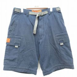 アバクロンビー ショートカーゴパンツ ネイビー W34 | 古着