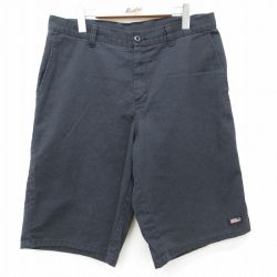 ディッキーズ ショートワークパンツ ブラック W34 | 古着