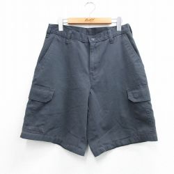CINTAS ショートワークカーゴパンツ グレー W30 | 古着