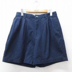 トミーヒルフィガー 90s ショートパンツ ワンポイントロゴ ネイビー W31 | 古着