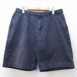 ノーティカ ショートパンツ ワンポイントロゴ ネイビー W34 | 古着