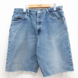 ラングラー ショートパンツ デニム ライトネイビー W35 | 古着