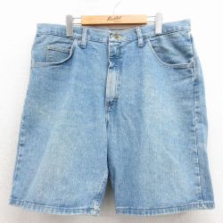 ラングラー ショートパンツ デニム ライトネイビー W36 | 古着