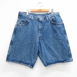 ラングラー ショートパンツ ネイビー W34 | 古着