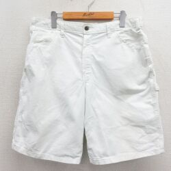 ディッキーズ ショートペインターパンツ ホワイト W36 | 古着