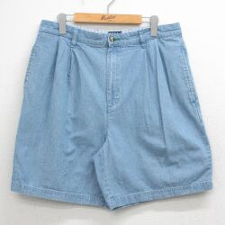トミーヒルフィガー 90s ショートパンツ ワンポイントロゴ ネイビー W34 | 古着