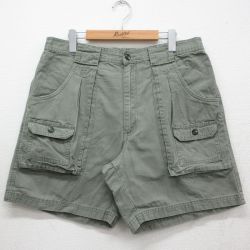 レッドヘッド 00s ショートブッシュパンツ グリーン W33 | 古着