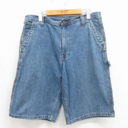 ラルフローレン W34 ハーフペインターパンツ ブラック | 古着