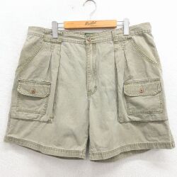 00s ショートパンツ グリーン W38 | 古着