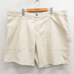 ショート ベイカー ペインター パンツ 90s 生成り ベージュ W46 | 古着