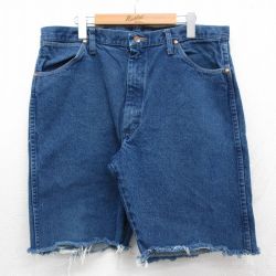 ラングラー ショートパンツ ネイビー W37 | 古着