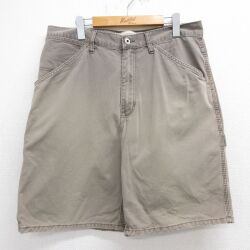 ギャップ 00s ショートペインターパンツ グレー W34 | 古着