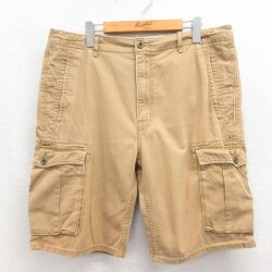 リーバイス W35 ショートカーゴパンツ ベージュ | 古着