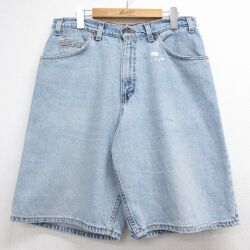 リーバイス565 90s ショートパンツ ブルー W32 | 古着