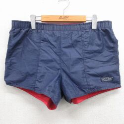 ランズエンド 90s ショートパンツ リバーシブル ネイビー W35 | 古着