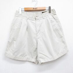 W29★古着 エディーバウアー ショート パンツ ショーツ メンズ 90年代 90s コットン ベージュ 26jun04