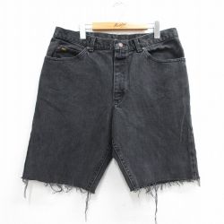 リー 90s ショートパンツ デニム ブラック 実寸W37 | 古着