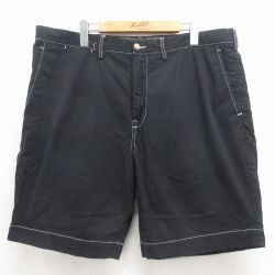 ラルフローレン ショートチノパンツ ワンポイントロゴ ブラック 実寸W38 | 古着