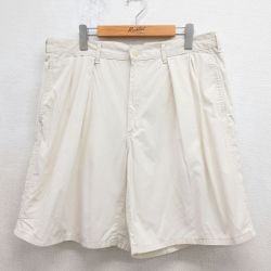 ラルフローレン 90s ショートチノパンツ ホワイト 実寸W36 | 古着