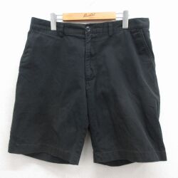 ラルフローレン 90s ショートチノパンツ PROSPECT ブラック 実寸W35 | 古着