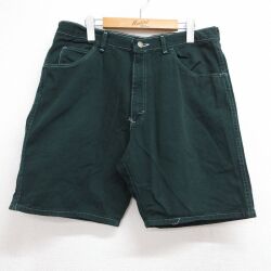 ラングラー 90s ショートパンツ グリーン 実寸W35 | 古着