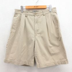 ラルフローレン 90s ショートチノパンツ TYLER ベージュ 実寸W33 | 古着