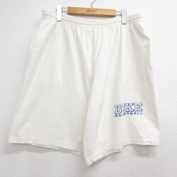 アディダス 90s ショートパンツ DUKE ホワイト 実寸W37 | 古着