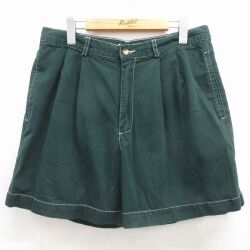 オールドネイビー 00s ショートパンツ グリーン 実寸W33 | 古着