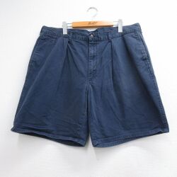 ラルフローレン 90s ショートチノパンツ ネイビー 実寸W38 | 古着