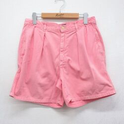 ラルフローレン 90s ショートパンツ ピンク 実寸W31 | 古着